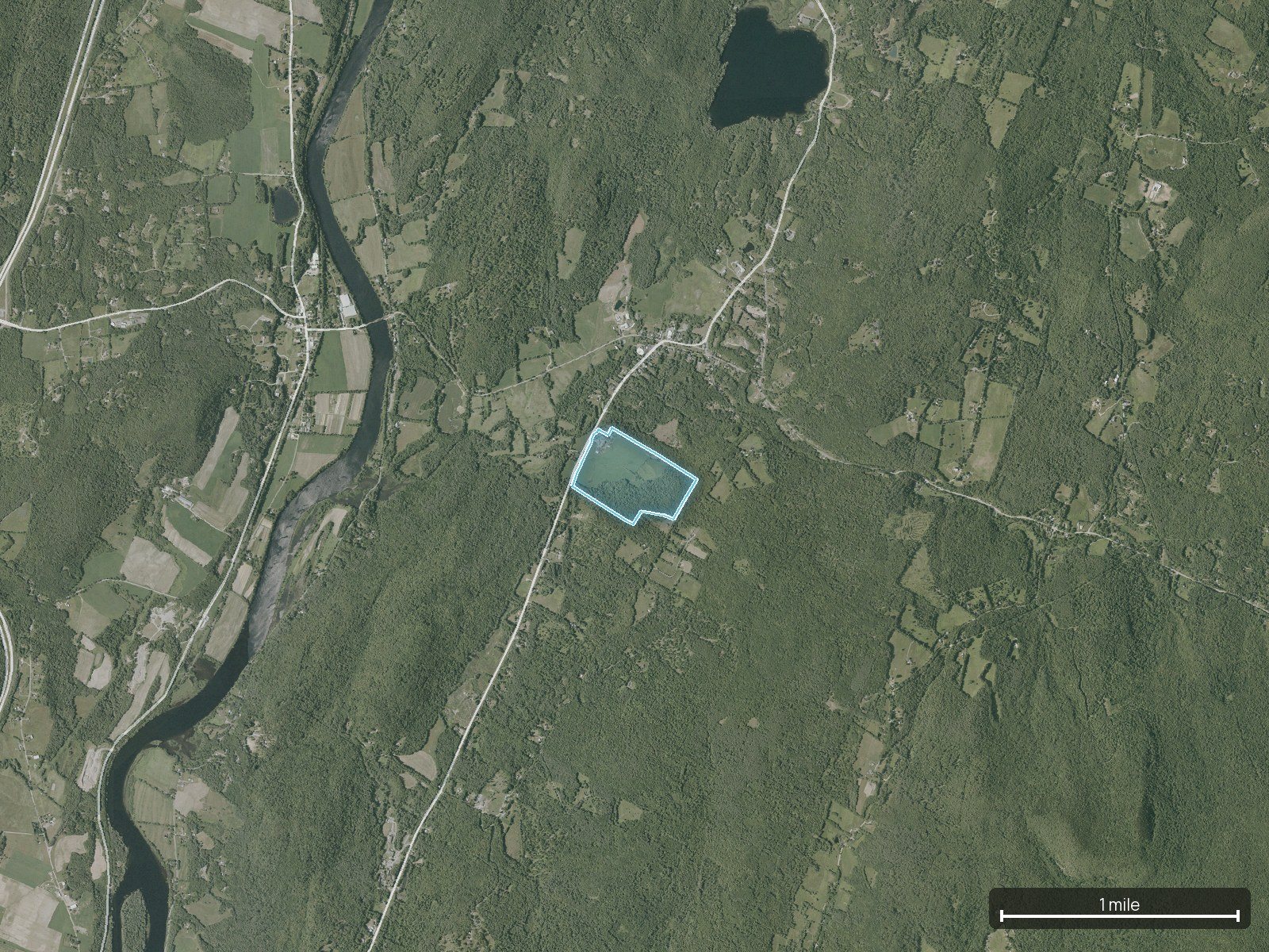 Context map of a New Hampshire land parcel