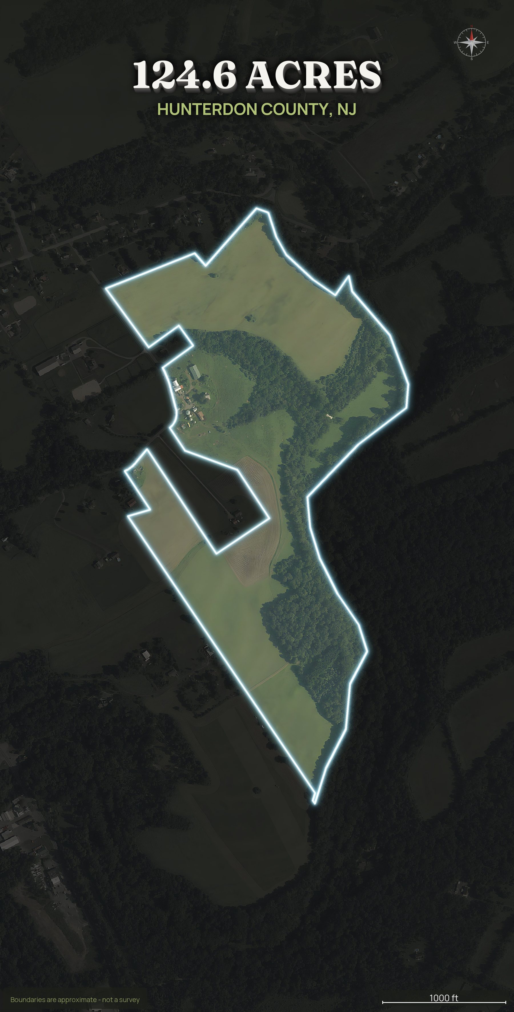 Spotlight top-down of a New Jersey land parcel