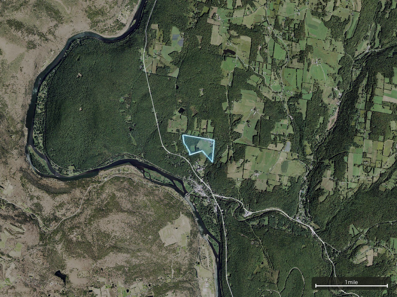 Context map of a New York land parcel