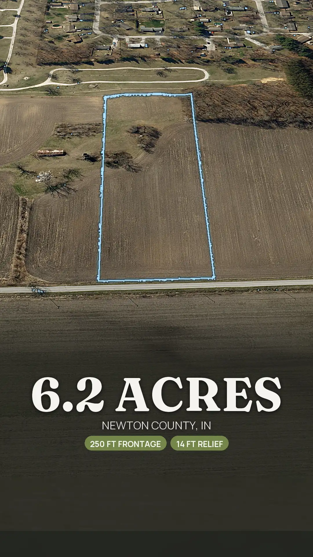 Social cover image for lot 3, 6.2 acres in Newton County, Indiana